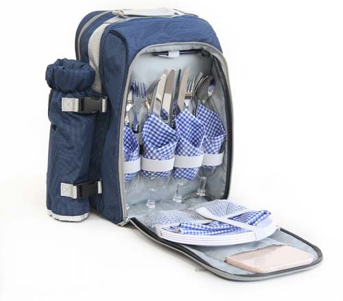 4-person picnic bag for outdoor and camping