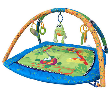 Foldable Blue Baby Play Game Mat For Boy and Girl