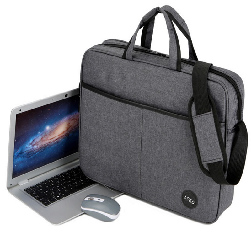 Wholesale Fasion Custom Grey Laptop Briefcase Bag