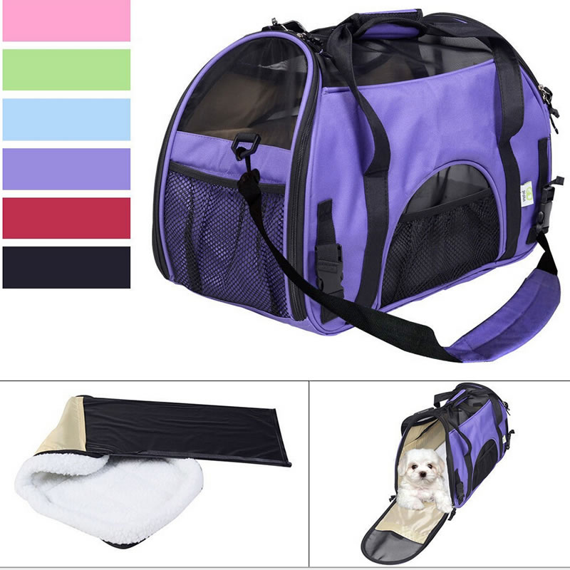 Foldable Portable Car Pet Tote Bag