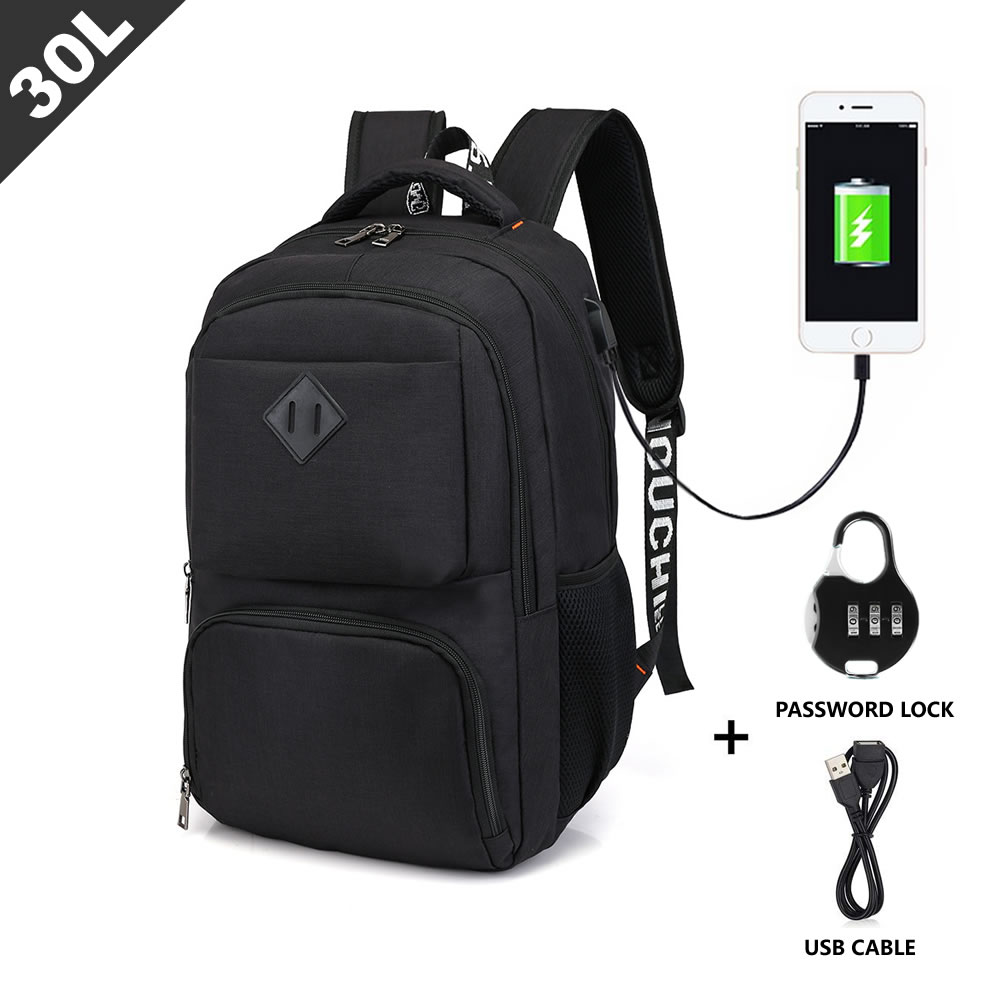 Travel Laptop Backpack - Slim Durable Business Laptops Backpacks/Daypacks/Knapsacks/Rucksacks with L